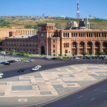 The Government House and The Republic Square